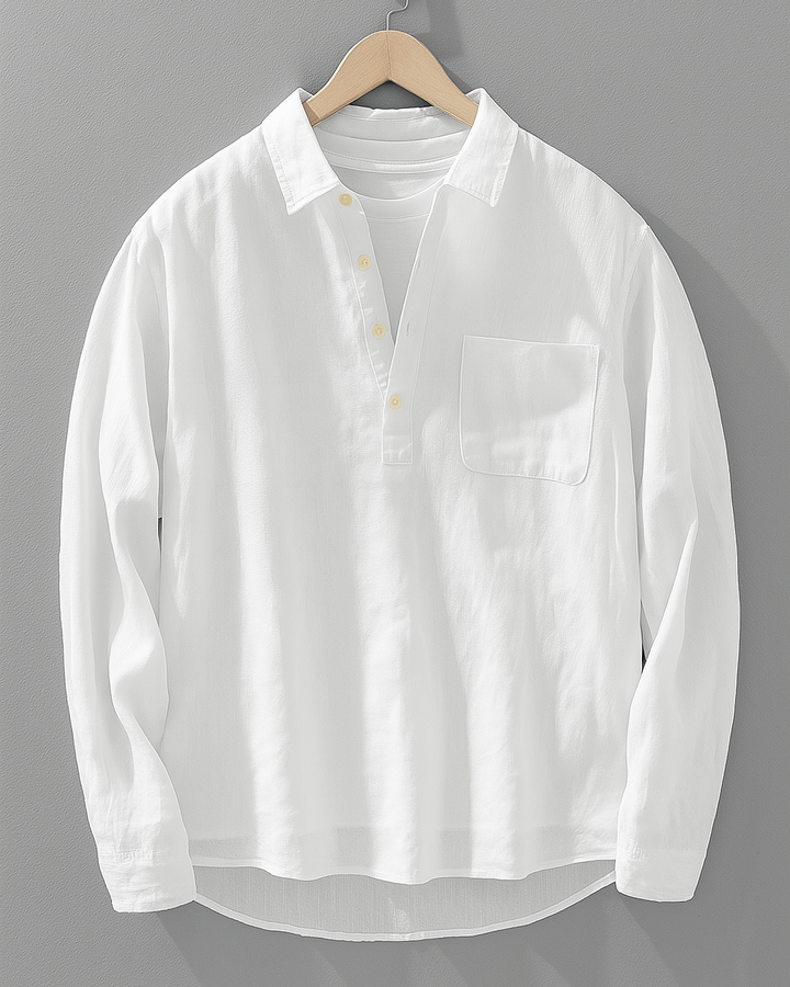 NOVAE| COTTON-LINEN SHIRT