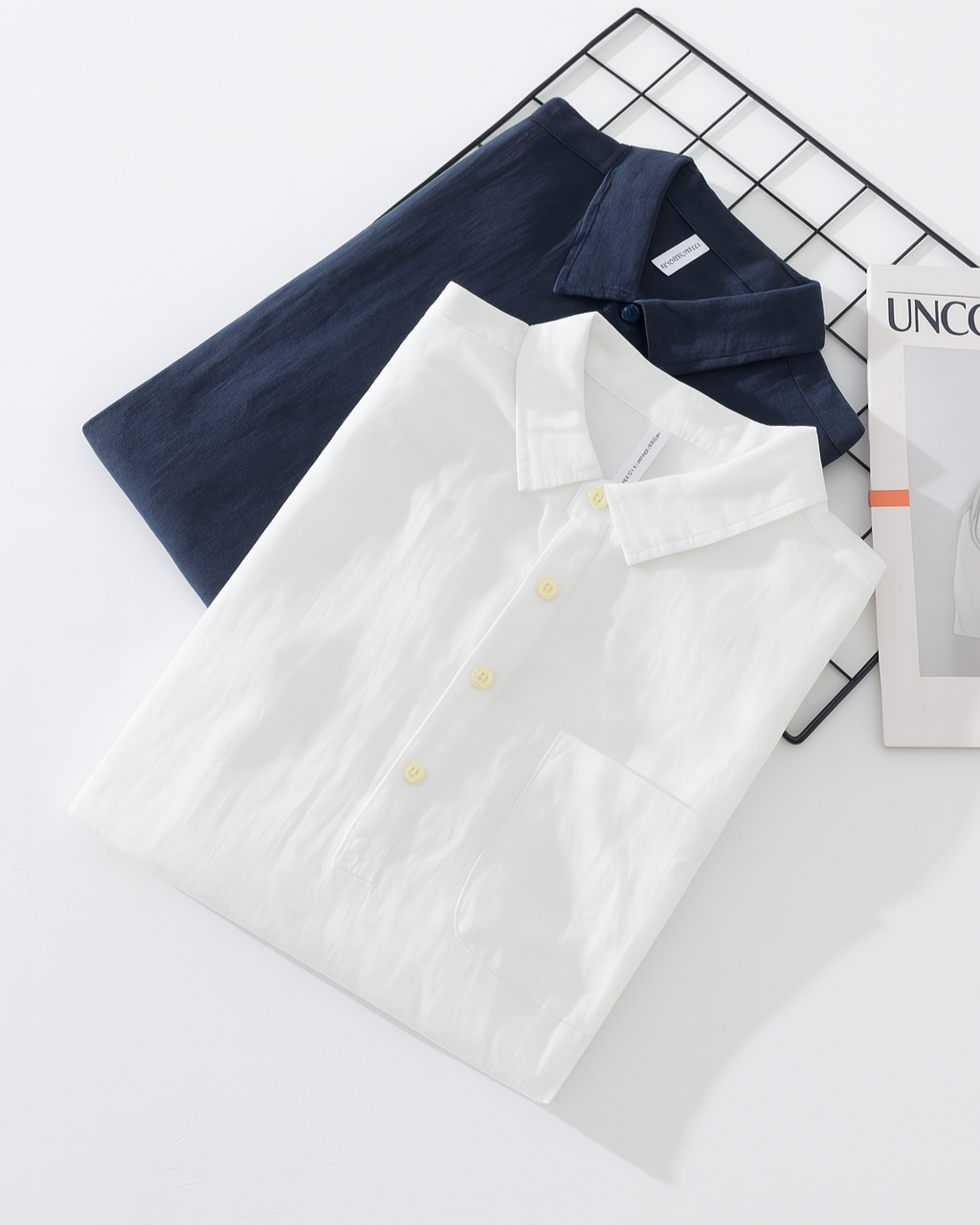 NOVAE| COTTON-LINEN SHIRT