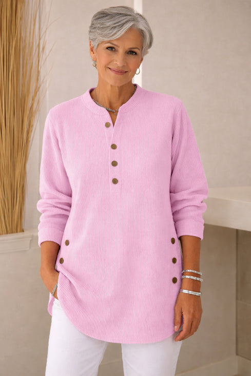 Noréa | Sweater with Subtle Button Details