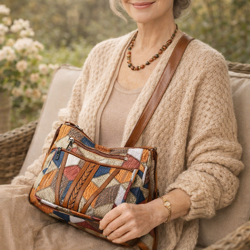 Marlowe™ | Heritage Patchwork Bag