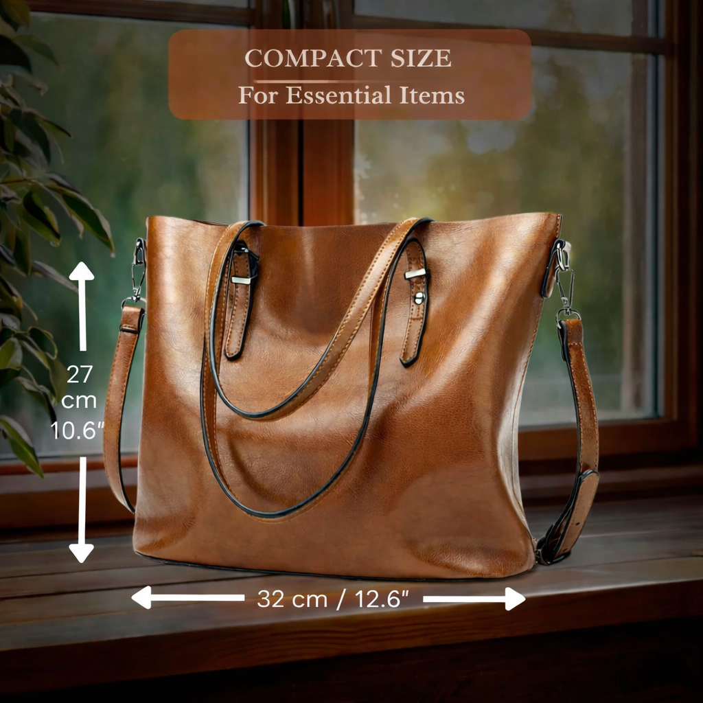 Ashley™ | Carry It All Day — Leather Shoulder Bag