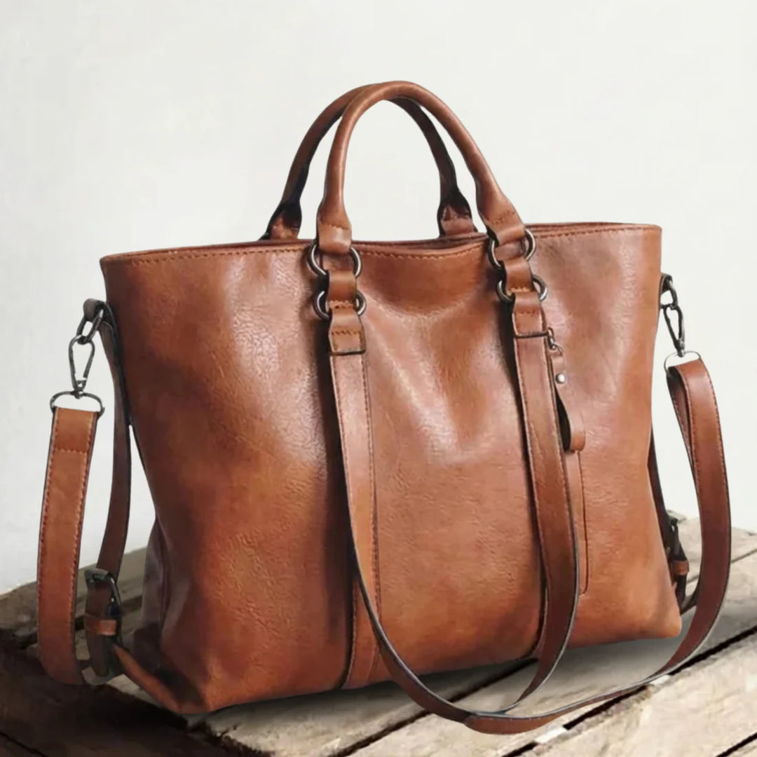 Megan™ | Effortless Comfort — Spacious Leather Shoulder Bag