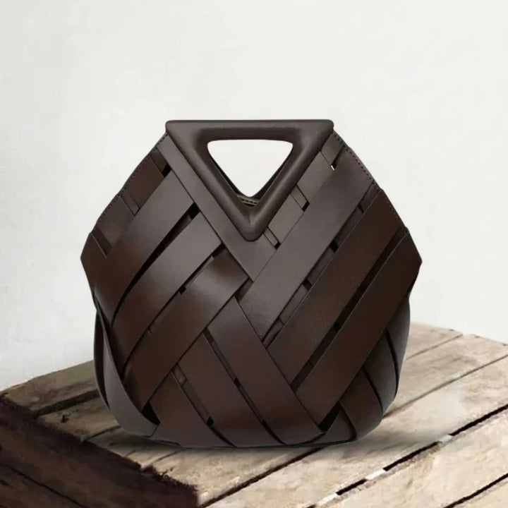 Victoria™ | Effortless Elegance — Woven Leather Handbag