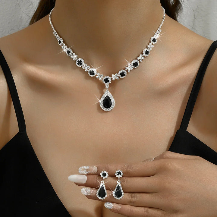 Timeless Crystal Garden Jewellery Set