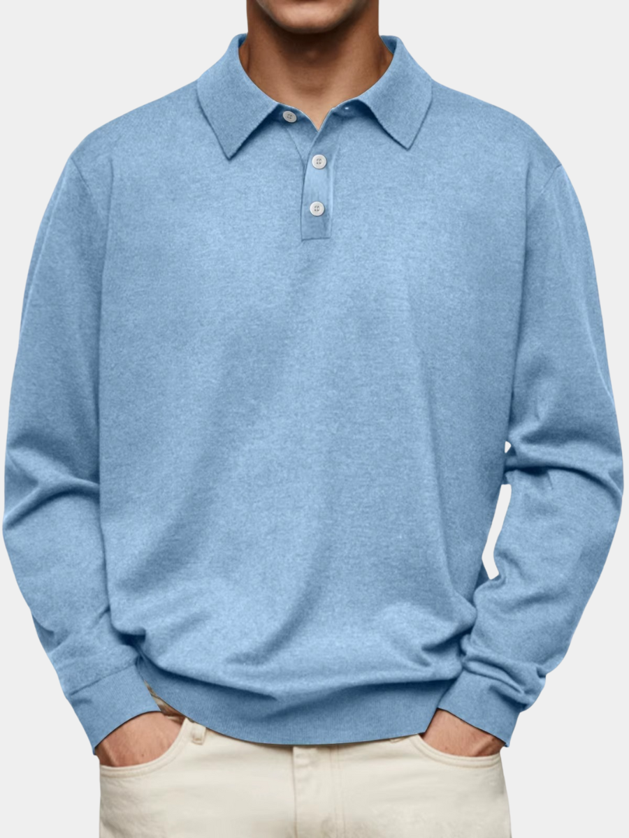 LAURENT MONACO | LONG-SLEEVED POLO