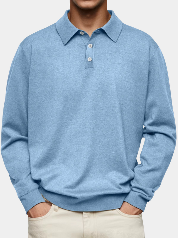 LAURENT MONACO | LONG-SLEEVED POLO