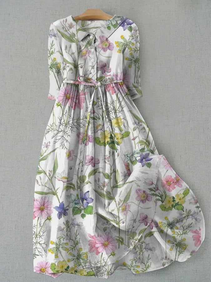 Nathalie | Fine Wildflower Dress