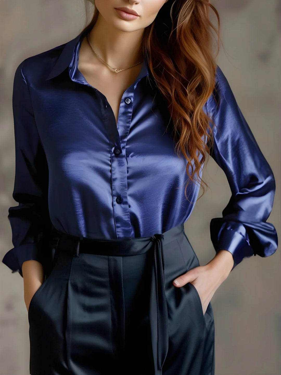 Velmira™ | Silk Touch Blouse