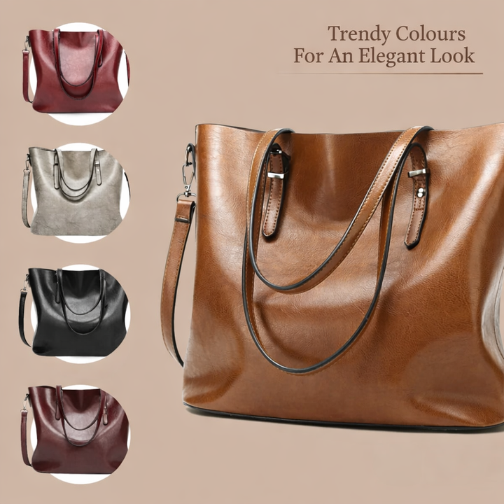 Ashley™ | Carry It All Day — Leather Shoulder Bag