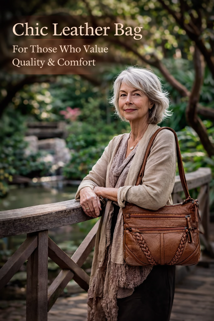 Emma™ | Lightweight & Practical — Everyday Leather Bag