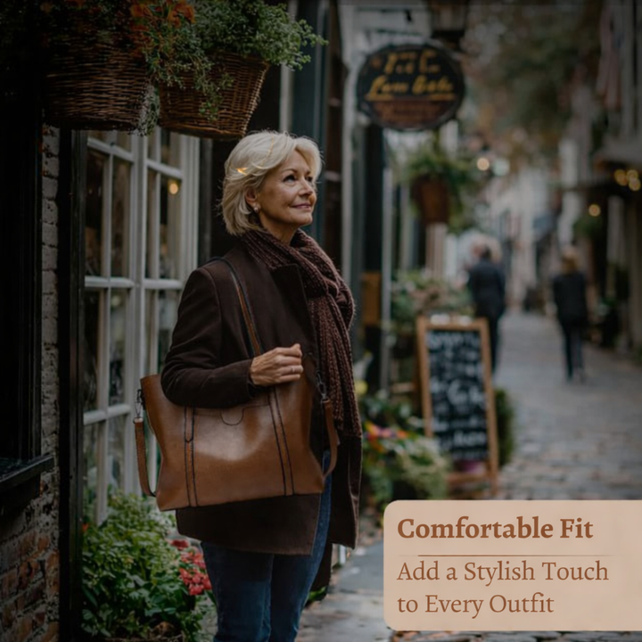 Ashley™ | Carry It All Day — Leather Shoulder Bag