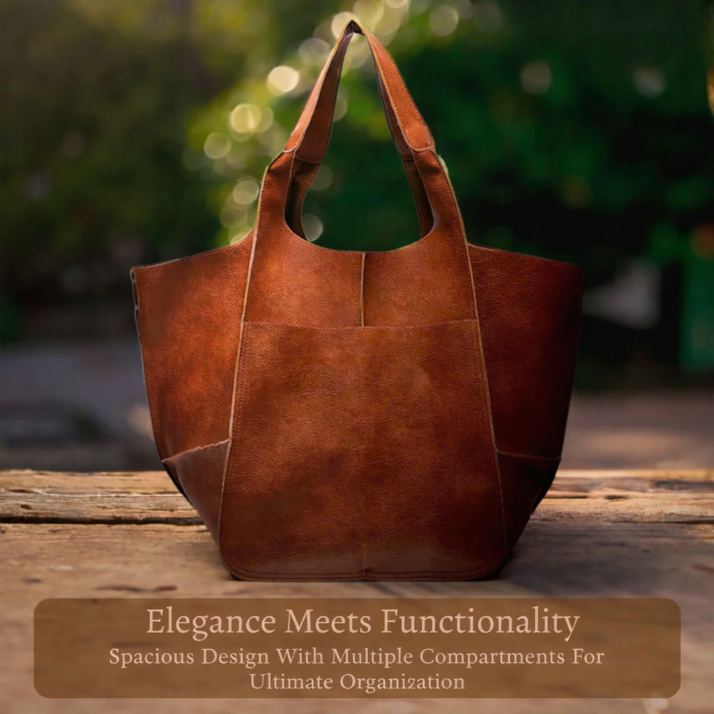 Emily™ | Carry Everything, Nothing Too Heavy — Spacious Leather Bag