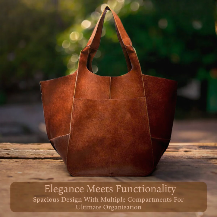 Emily™ | Carry Everything, Nothing Too Heavy — Spacious Leather Bag