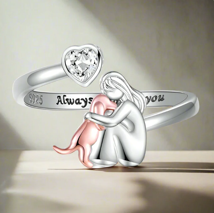 Embrace Dog Ring – Always in My Heart