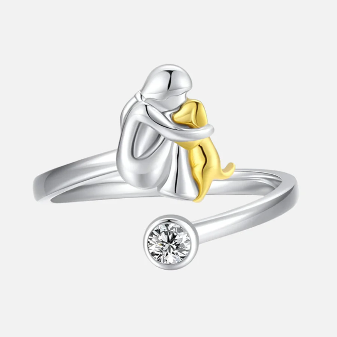 Embrace Dog Ring – Symbol of Love & Loyalty