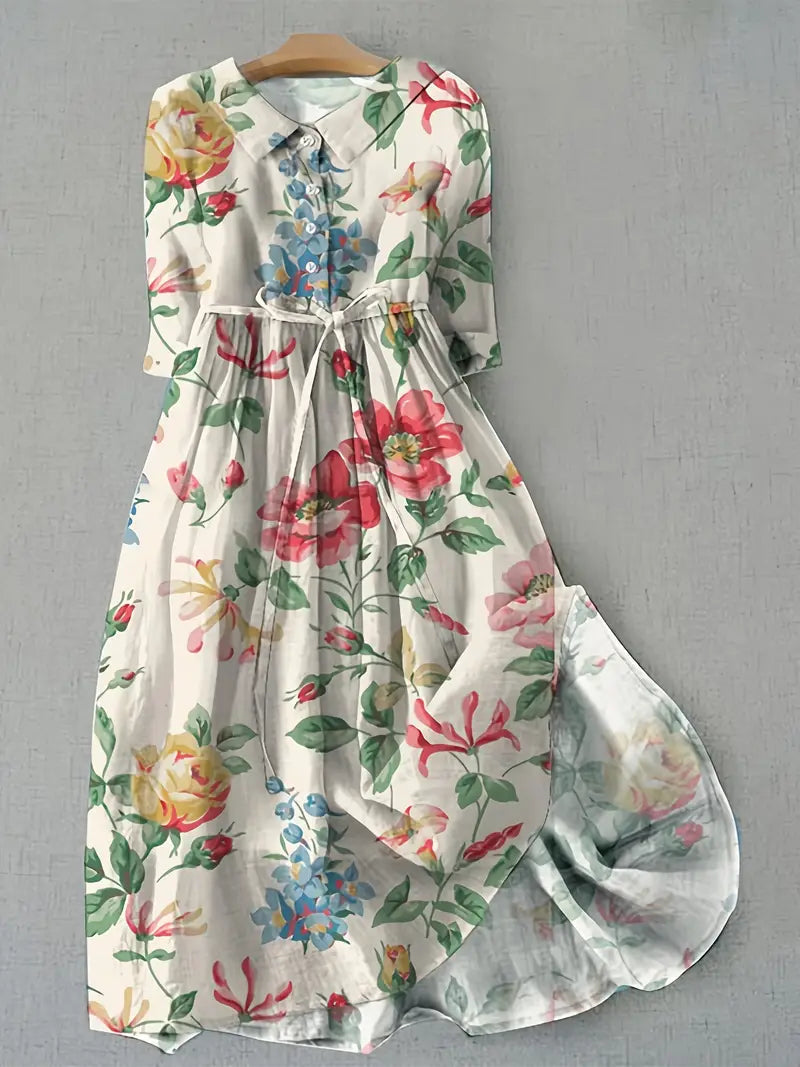 Rebecka | Classic Floral Dress