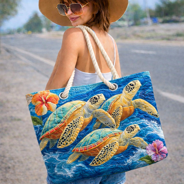 Sea Turtle II Beach Tote