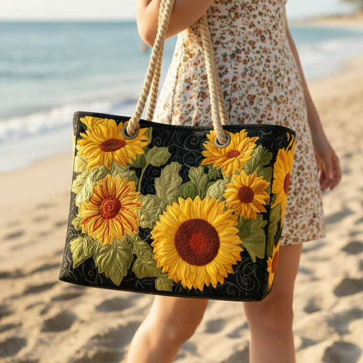 Sunflower Beach Tote