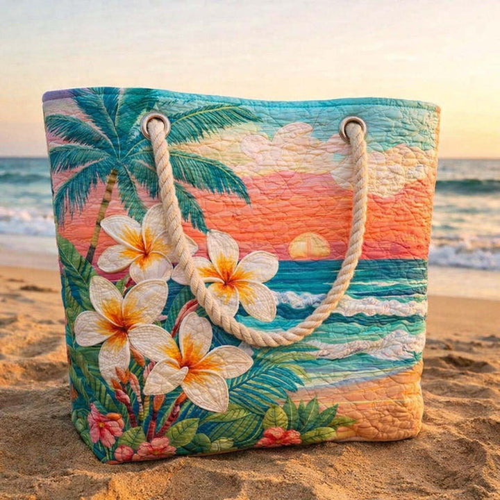 Tropical Spirit Beach Tote