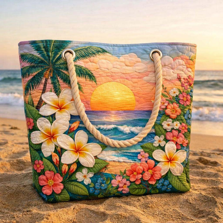 Tropical Breeze Beach Tote