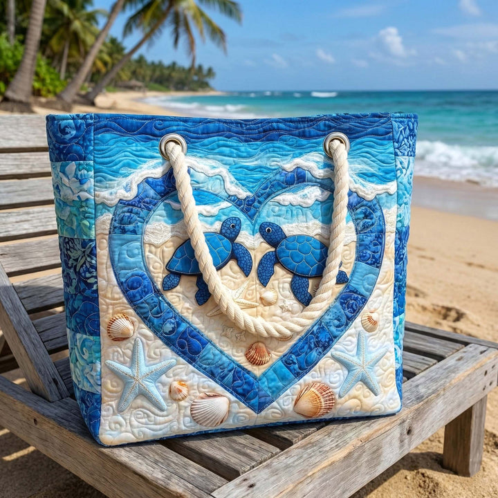 Turtle Serenity Beach Tote