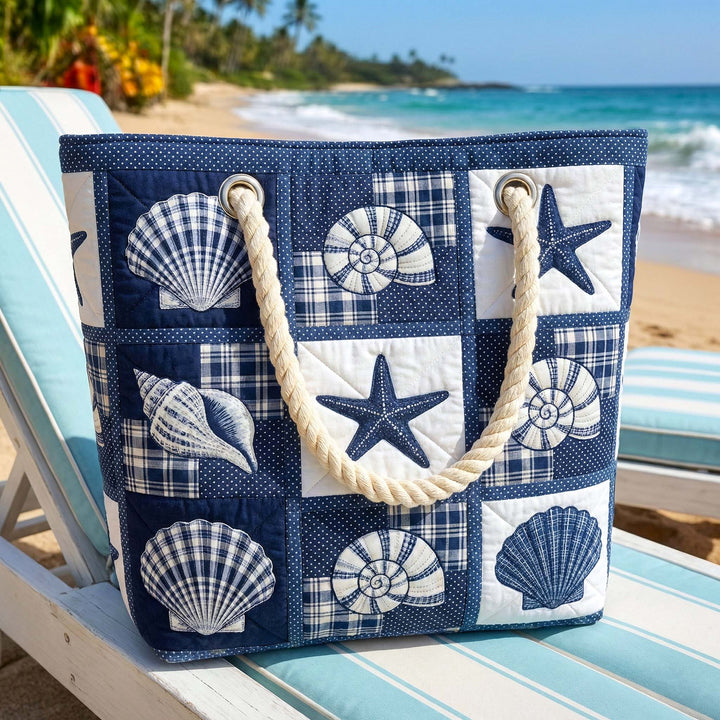 Shell Serenity Beach Tote