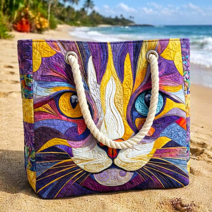 Catitude Beach Tote