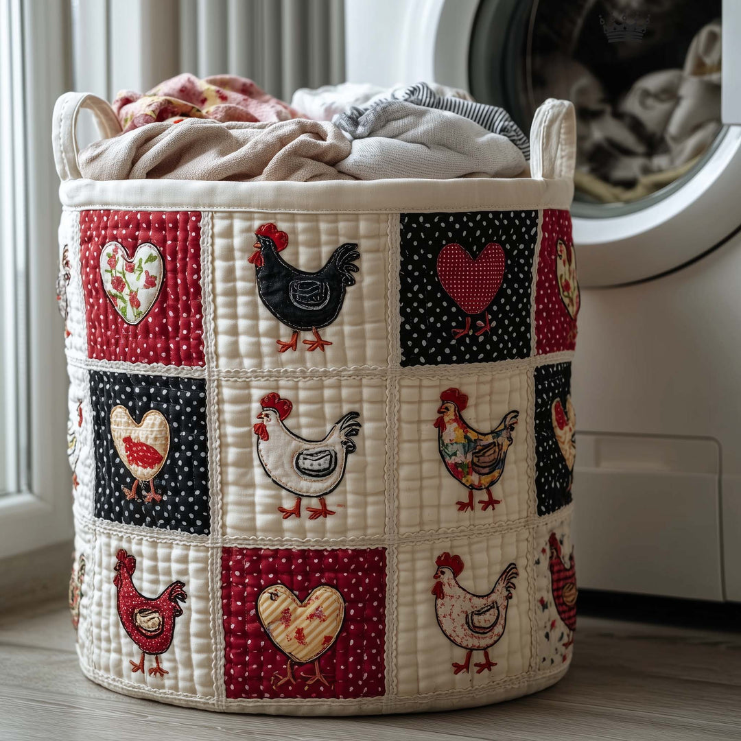 Quilted Laundry Basket Coop Sweeties