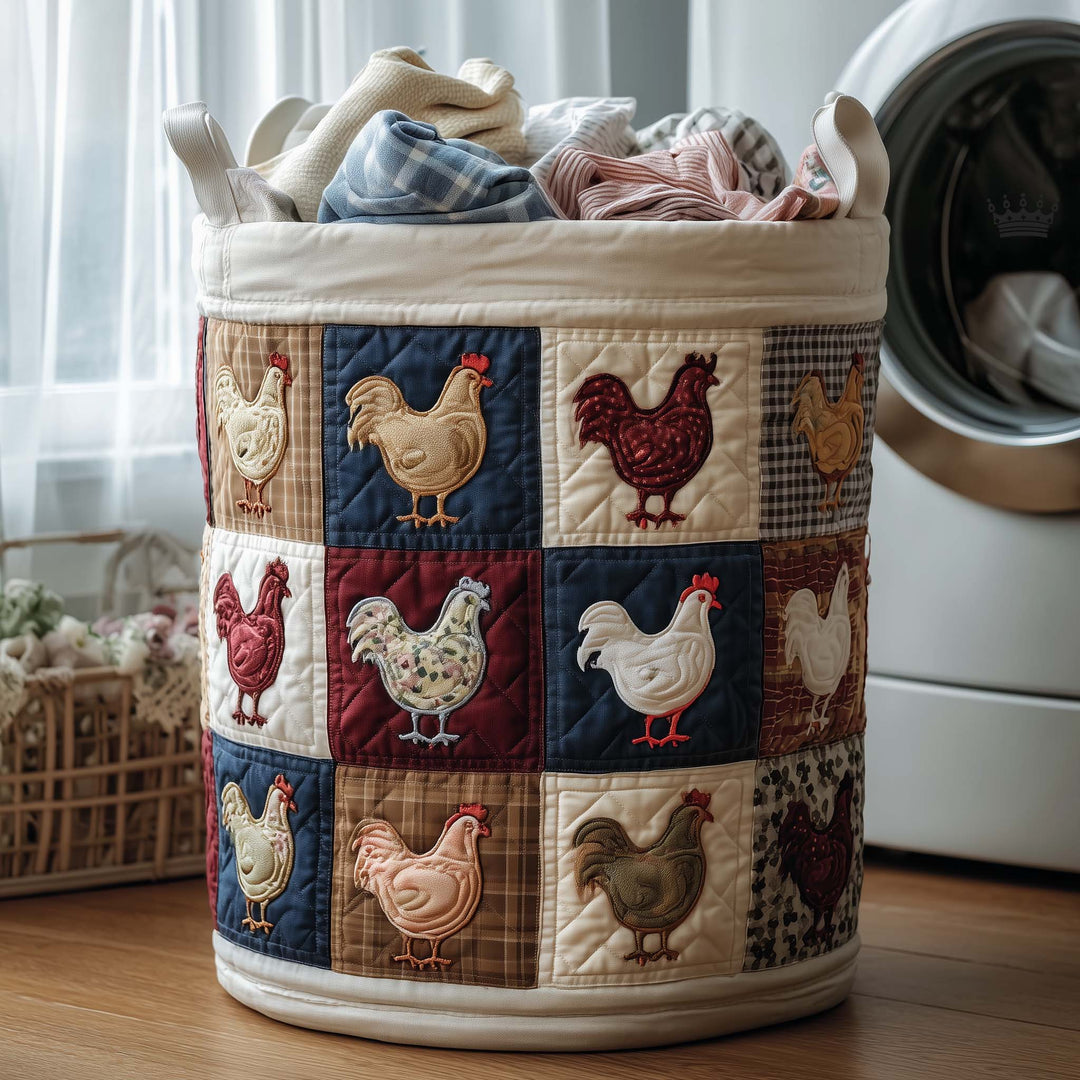Quilted Laundry Basket Coop Sweeties