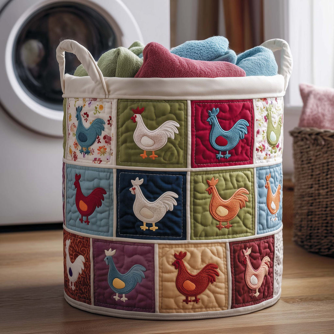 Quilted Laundry Basket Coop Sweeties
