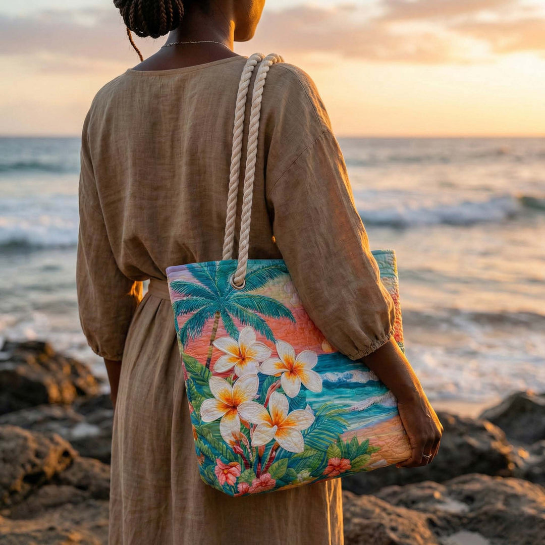 Tropical Spirit Beach Tote