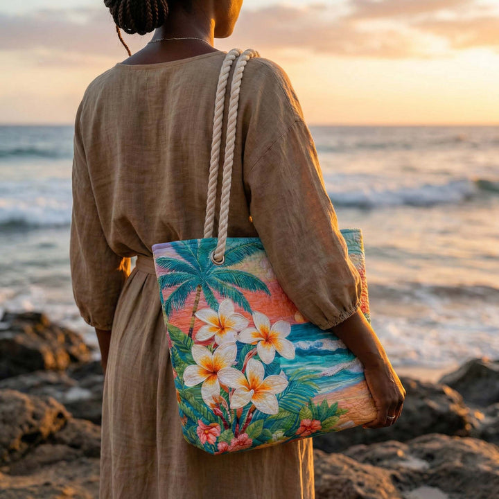 Tropical Spirit Beach Tote