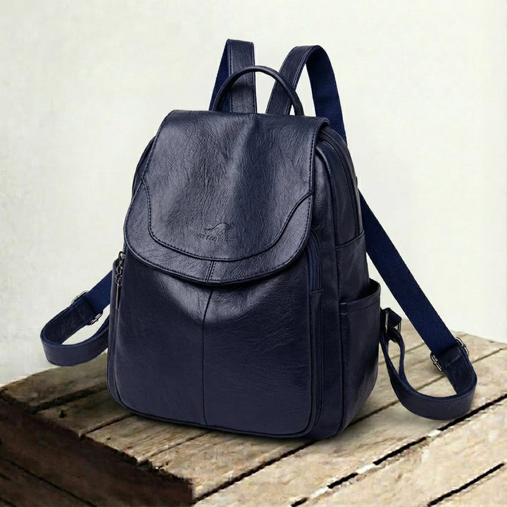 Chloe™ | Hands-Free Ease — Leather Backpack for Everyday Use