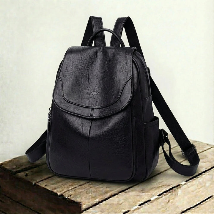 Chloe™ | Hands-Free Ease — Leather Backpack for Everyday Use
