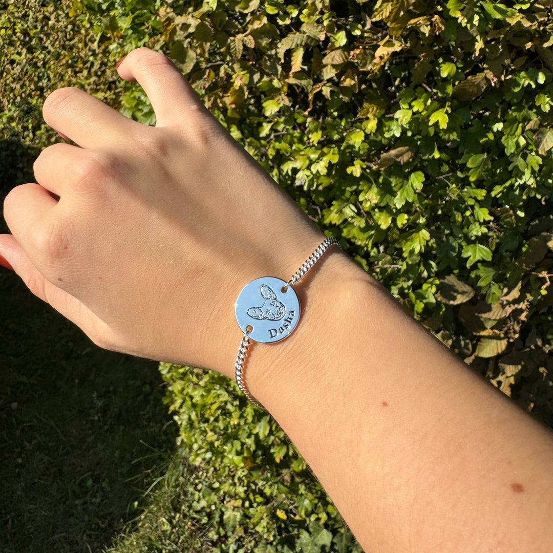 Personalised Bracelet with Animal's Face