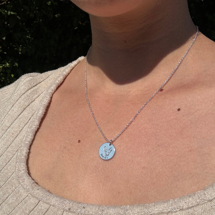 Custom Necklace with Pet's Face