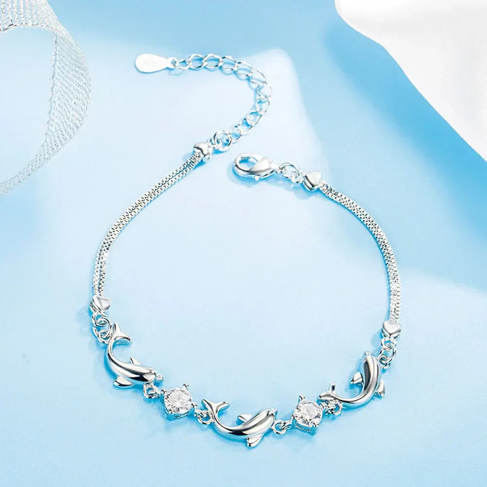 Sterling Silver Dolphin Jewellery Collection