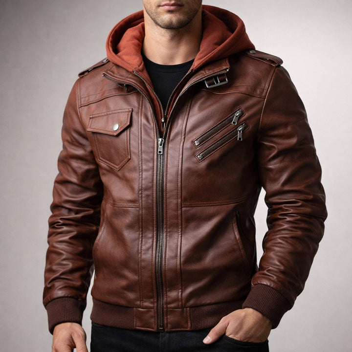 Zoren Leather Jacket
