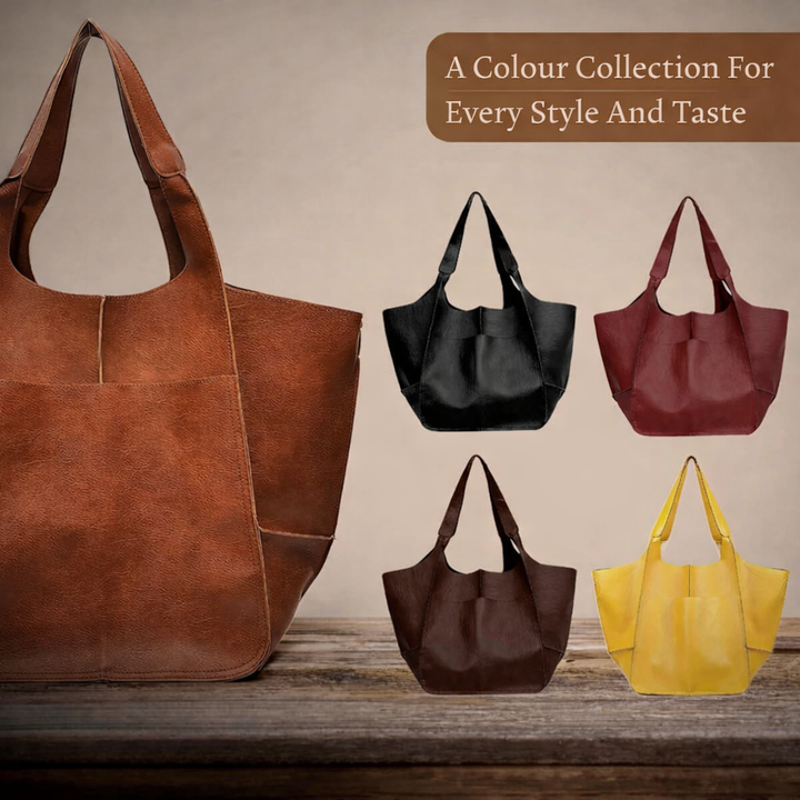 Emily™ | Carry Everything, Nothing Too Heavy — Spacious Leather Bag