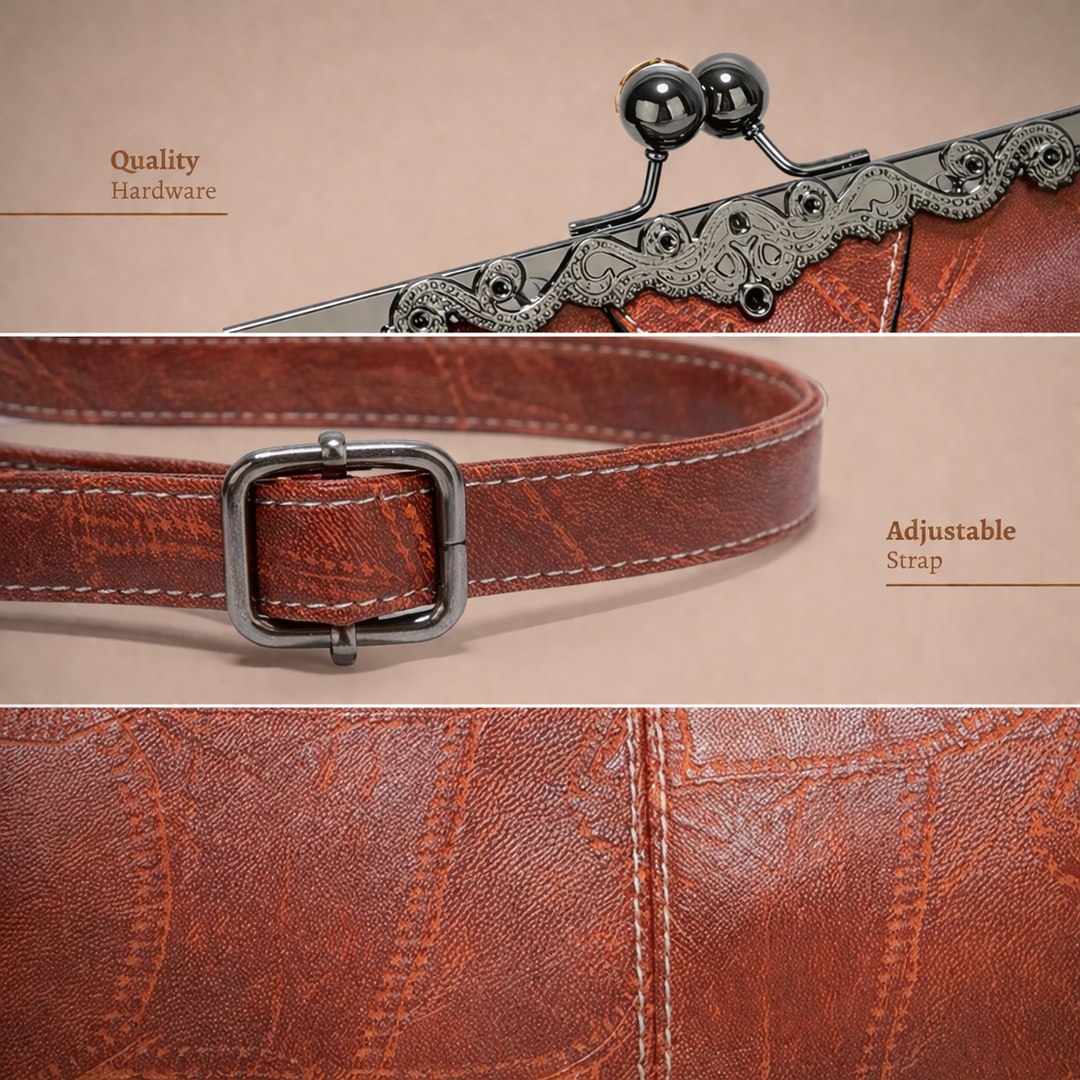 Margaret™  | Always Polished — Timeless Leather Handbag