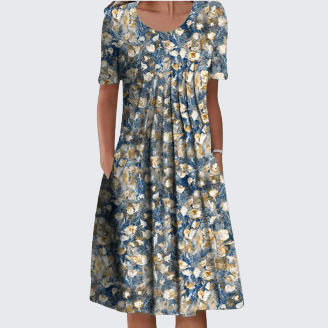 Liora | Floral Summer Dress with Pockets