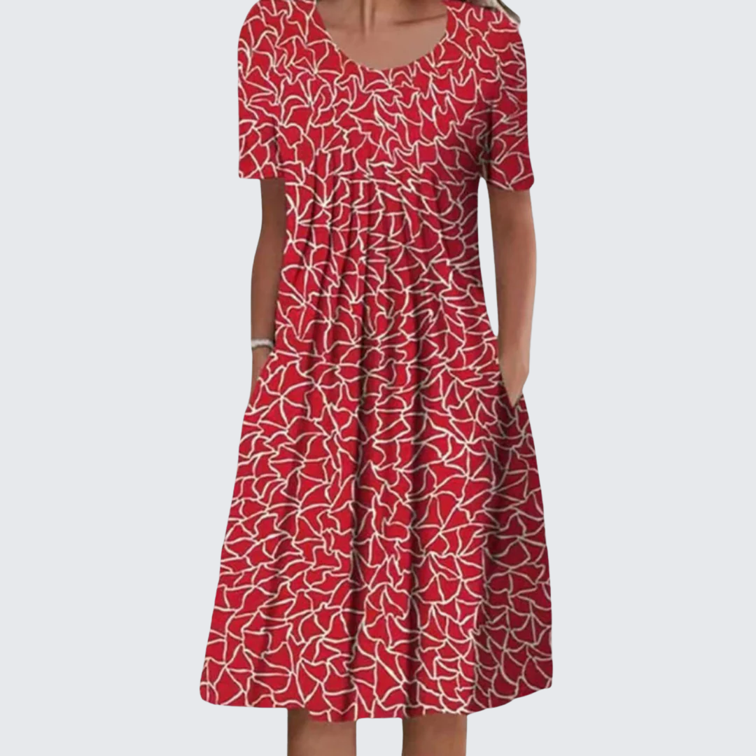 Liora | Floral Summer Dress with Pockets