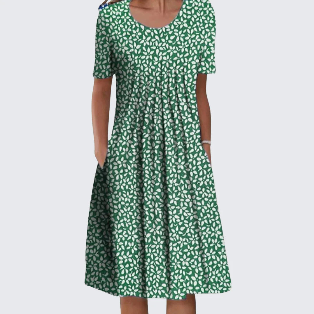 Liora | Floral Summer Dress with Pockets