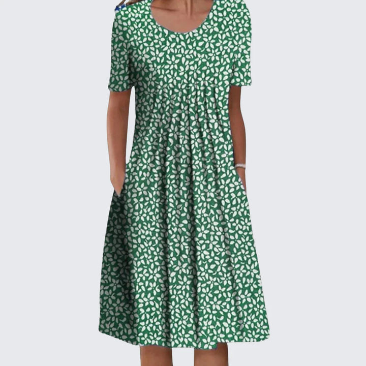 Liora | Floral Summer Dress with Pockets