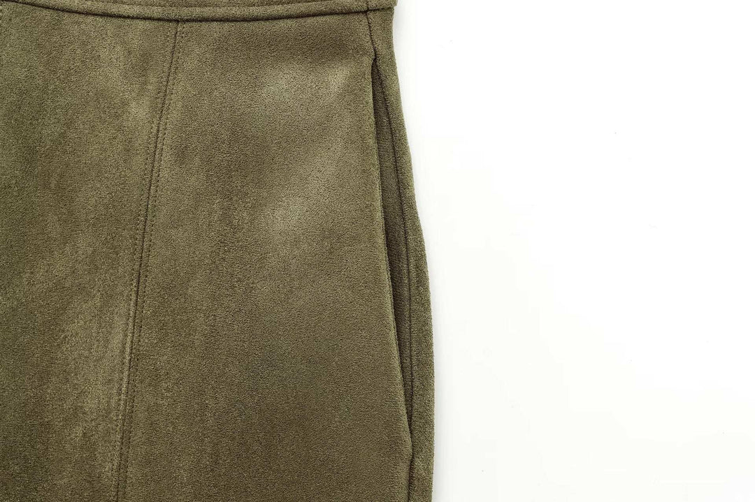 NOVAE | Suede-style shorts