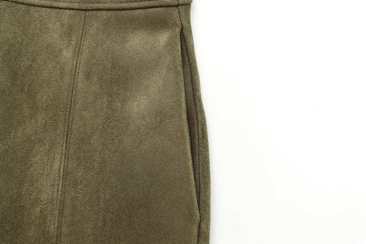 NOVAE | Suede-style shorts