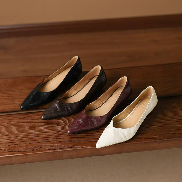 Emry Genuine Leather Pumps