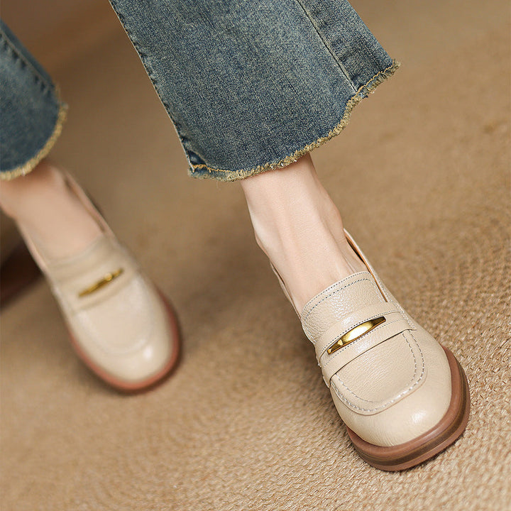 Zivra Genuine Leather Heels