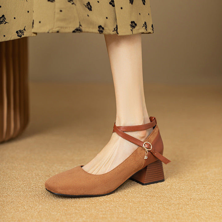 Avira Suede Heels
