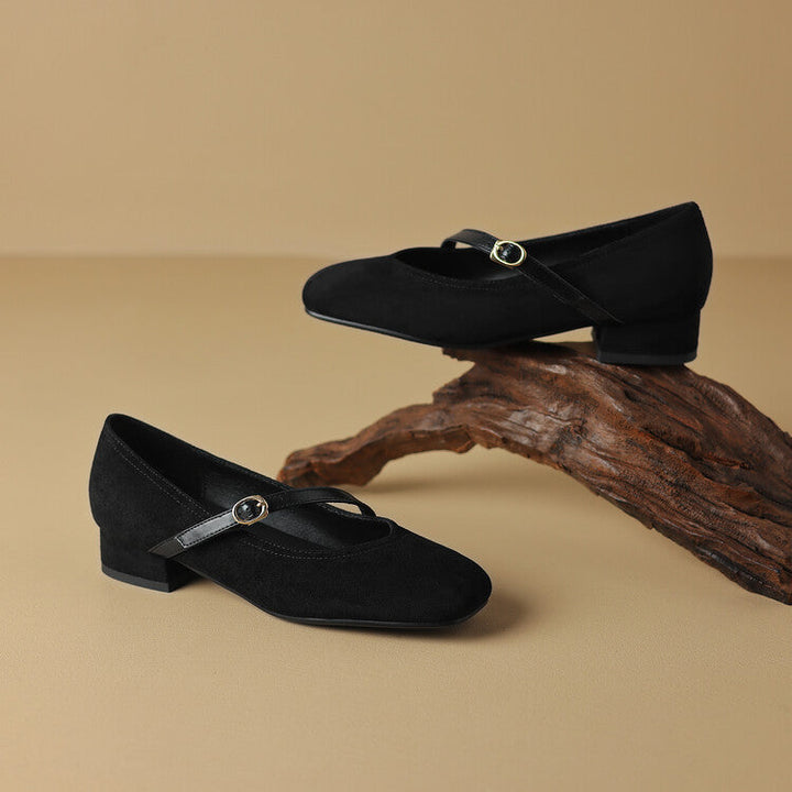 Elura Suede Heels